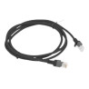 Lanberg Patchcord CAT.6 UTP | PCU6-10CC-0150-BK | 1.5 m