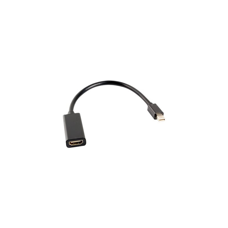 Lanberg Adapter Cable DisplayPort Mini to HDMI, 20 cm | AD-0005-BK