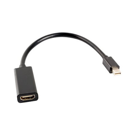 Lanberg Adapter Cable DisplayPort Mini to HDMI, 20 cm | AD-0005-BK