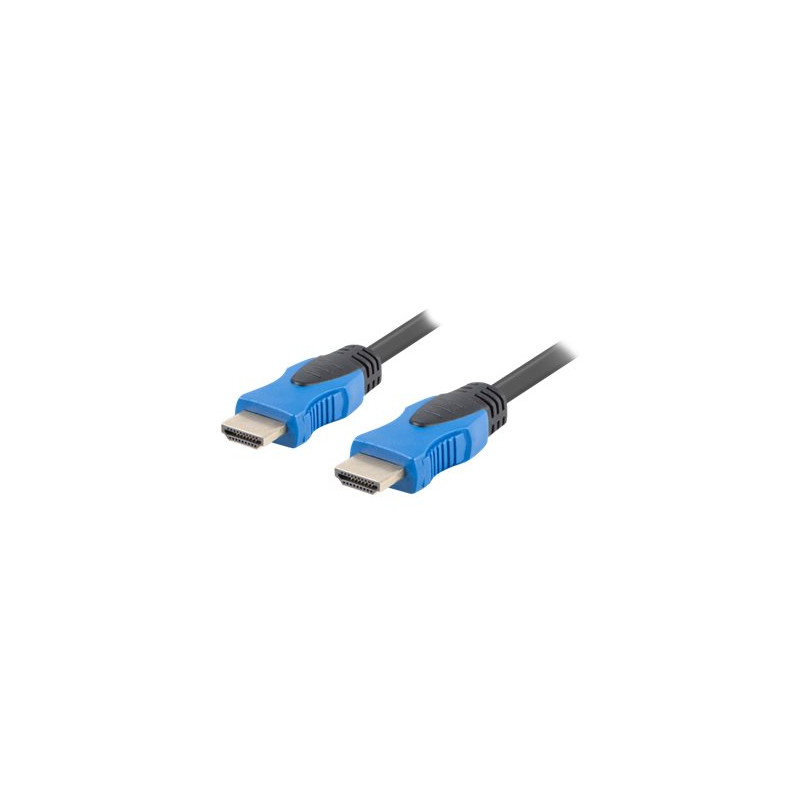 Lanberg HDMI M/M V2.0 Cable 4K CU | CA-HDMI-20CU-0100-BK | HDMI to HDMI | 10 m