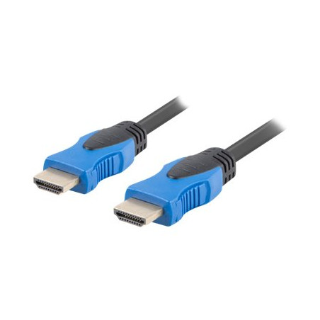 Lanberg HDMI M/M V2.0 Cable 4K CU | CA-HDMI-20CU-0100-BK | HDMI to HDMI | 10 m