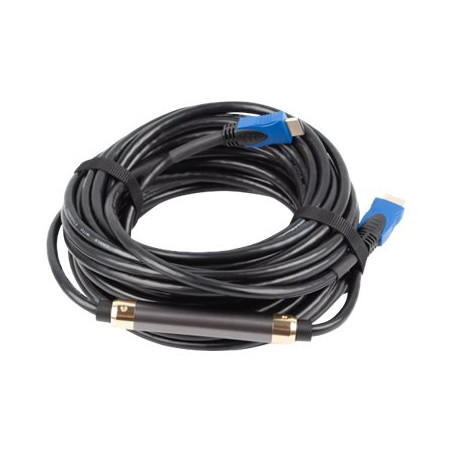 Lanberg HDMI V2.0 Cable 4K CU | CA-HDMI-20CU-0150-BK | HDMI to HDMI | 15 m