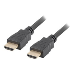 Lanberg HDMI V1.4 Cable CCS | CA-HDMI-11CC-0010-BK | HDMI to HDMI | 1 m