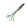 Lanberg LAN Cable Cat.6 FTP, Solid CU Grey CPR + Fluke Passed | LCF6-11CU-0305-S | 305 m