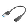 Lanberg USB Type-C to USB Type-A Adapter Cable | AD-UC-UA-03
