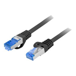 Lanberg Patchcord Cat.6A S/FTP LSZH CCA | PCF6A-10CC-0150-BK | 1.5 m
