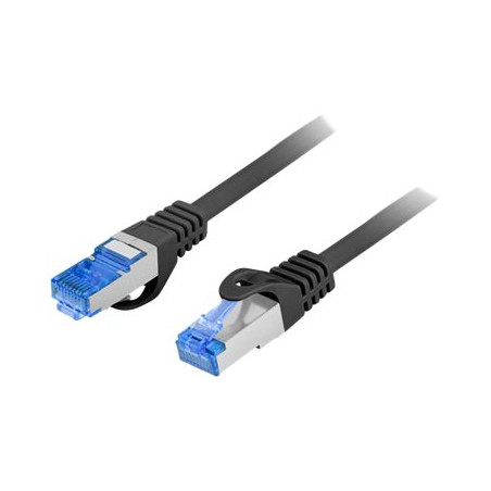 Lanberg Patchcord Cat.6A S/FTP LSZH CCA | PCF6A-10CC-0150-BK | 1.5 m