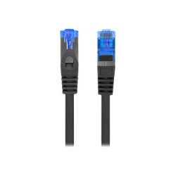 Lanberg Patchcord Cat.6A S/FTP LSZH CCA | PCF6A-10CC-0200-BK | 2 m