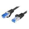 Lanberg Patchcord Cat.6A S/FTP LSZH CCA | PCF6A-10CC-2000-BK | 20 m