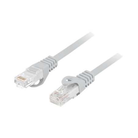 Lanberg Patchcord Cat.6 UTP LSZH CU Fluke Passed, Grey | PCU6-10CU-0500-S | 5 m