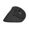 Natec | Vertical Mouse | Euphonie Pro | Wireless | Bluetooth, 2.4GHz | Black