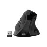 Natec | Vertical Mouse | Euphonie Pro | Wireless | Bluetooth, 2.4GHz | Black