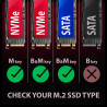 AXAGON USB-C 10Gbps - M.2 NVMe and SATA SSD GAME M.2 box | EEM2-GAM