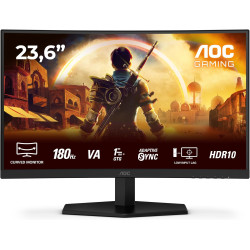 AOC | Gaming monitor | C24G42E | 24 " | VA | FHD | 16:9 | 180 Hz | 0.5 ms | 1920 x 1080 pixels | 250 cd/m | HDMI ports quantity 