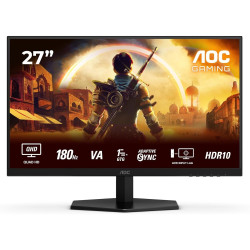AOC | Q27G42XNE | 27 " | VA | QHD | 16:9 | 180 Hz | 1 ms | 2560 x 1440 pixels | 300 cd/m | HDMI ports quantity 2 | Black