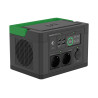 Schneider Electric Schneider OffGrid Portable Power Station 330, 230V, 332Wh Lithium-ion, LCD, 2 CEE 7/3 Schuko outlets, Sinewav