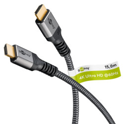 Goobay High Speed HDMI Cable with Ethernet | 64998 | 15 m