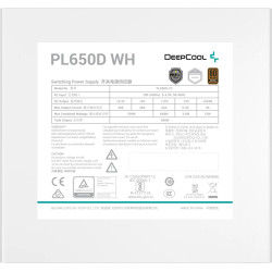 Deepcool PSU | PL650D-FC | 650 W