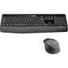 Logitech | MK345 | Keyboard and Mouse Set | Wireless | Mouse included | Batteries included | US | Black | USB | Wireless connect