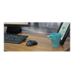 Logitech | MK345 | Keyboard and Mouse Set | Wireless | Mouse included | Batteries included | US | Black | USB | Wireless connect