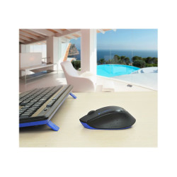 Logitech | MK345 | Keyboard and Mouse Set | Wireless | Mouse included | Batteries included | US | Black | USB | Wireless connect