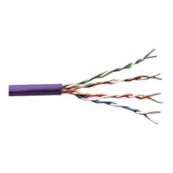 Digitus Cat.6 U/UTP installation cable, 305 m, simplex, Eca (EN 50575), AWG 23/1, 305 m paper box, SX, Purple | Digitus | Cat.6 