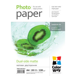 220 g/m | A4 | Matte Dual-Side Photo Paper