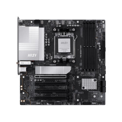 MSI PRO B850M-P WIFI | Processor family AMD B850 | Processor socket AM5 | DDR5 | Supported hard disk drive interfaces SATA, M.2 