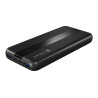 Natec Power Bank | Trevi Slim Q V2 | 10000 mAh | Black