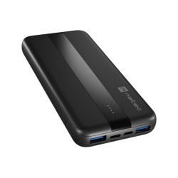 Natec Power Bank | Trevi Slim Q V2 | 10000 mAh | Black