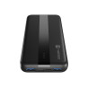 Natec Power Bank | Trevi Slim Q V2 | 10000 mAh | Black