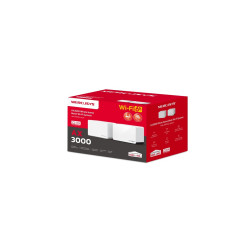 Mercusys AX3000 Whole Home Mesh WiFi 6 System | Halo H85X (2-pack) | 802.11ax | Mesh Support Yes | MU-MiMO No | No mobile broadb