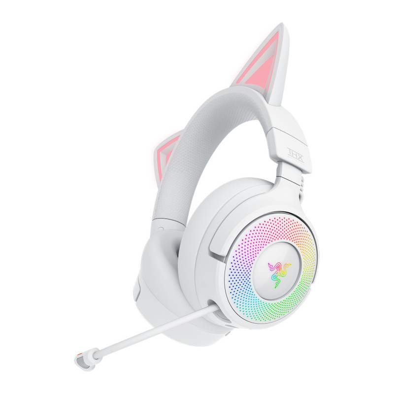 Razer Headset | Kraken Kitty V3 Pro | Bluetooth | Over-ear | Microphone | Wireless | White
