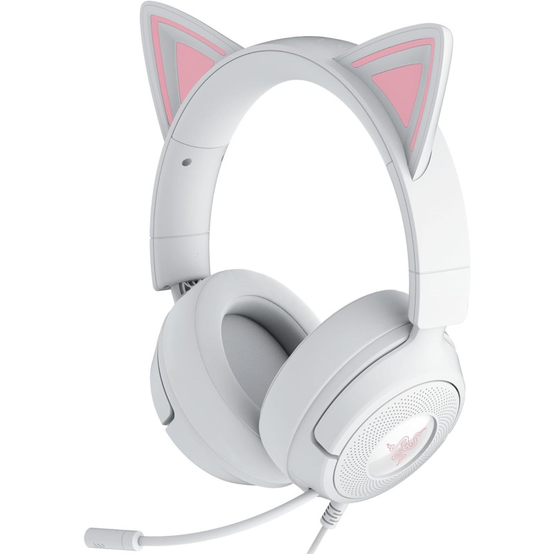 Razer Gaming Headset | Kraken Kitty V3 X | Wired | Over-Ear | Microphone | White