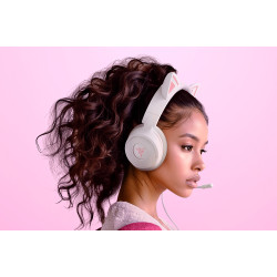 Razer Gaming Headset | Kraken Kitty V3 X | Wired | Over-Ear | Microphone | White