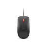 Lenovo Fingerprint Biometric USB Mouse Gen3 | Wired | USB-A | Black/Red