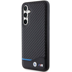 BMW | BMHCS23FE22NBCK | Back cover | Samsung | Galaxy S23 FE | Leather Carbon | Black