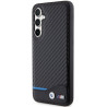 BMW | BMHCS23FE22NBCK | Back cover | Samsung | Galaxy S23 FE | Leather Carbon | Black
