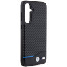 BMW | BMHCS23FE22NBCK | Back cover | Samsung | Galaxy S23 FE | Leather Carbon | Black