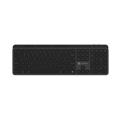 Natec Keyboard, Medusa, US Layout, X- Scissors Slim, Wireless, Black | Natec