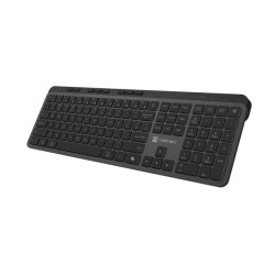 Natec Keyboard, Medusa, US Layout, X- Scissors Slim, Wireless, Black | Natec