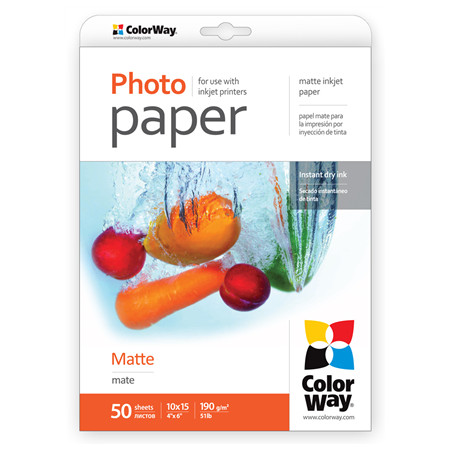 190g/m2 Matte Photo Paper