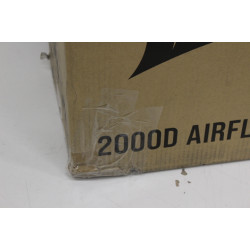 SALE OUT. Corsair 2000D AIRFLOW Mini-ITX PC Case, Black | Corsair | AIRFLOW PC Case | 2000D | Black | Mini-ITX | DAMAGED PACKAGI