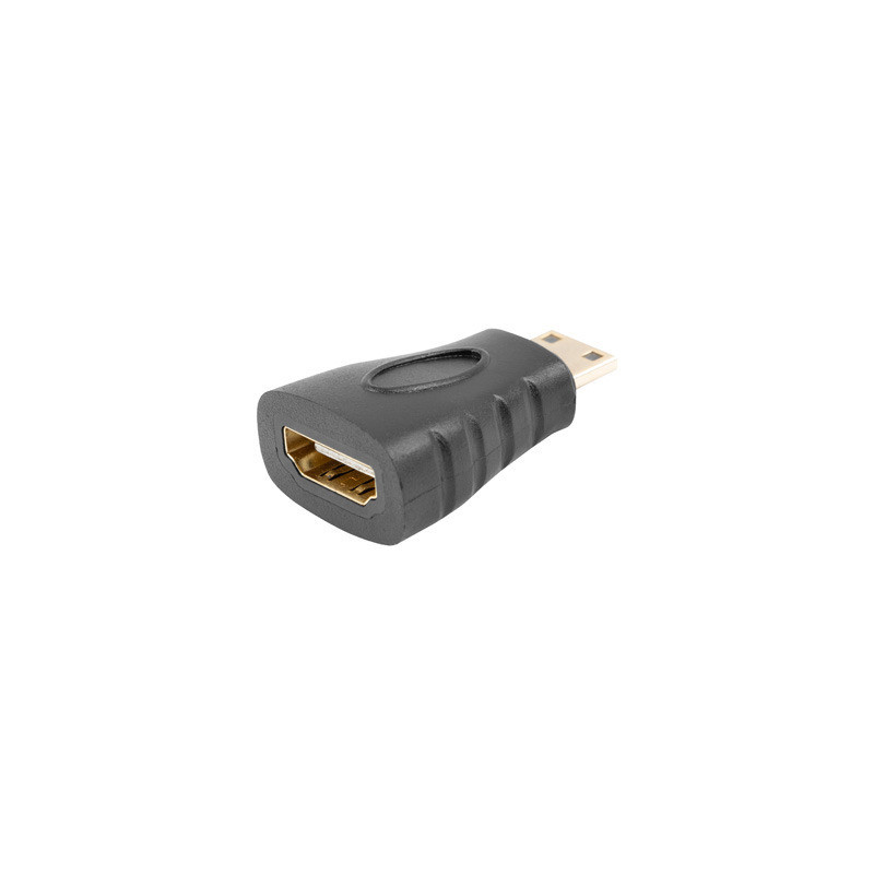 Lanberg Adapter HDMI (F) to HDMI MINI (M) | AD-0037-BK