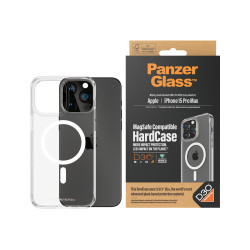 PanzerGlass Back cover | Apple | iPhone 15 Pro Max | Thermoplastic polyurethane (TPU), D3O Bio | Transparent | MagSafe