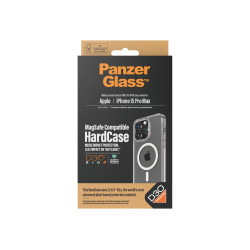 PanzerGlass Back cover | Apple | iPhone 15 Pro Max | Thermoplastic polyurethane (TPU), D3O Bio | Transparent | MagSafe