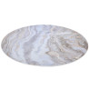 Arozzi Zona Round Floor Pad | White Marble