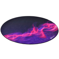 Arozzi Zona Round Floor Pad | Purple Galaxy