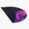 Arozzi Zona Round Floor Pad | Purple Galaxy
