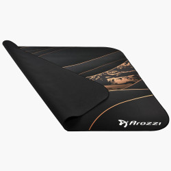 Arozzi Zona Square Floor Pad | Black/Gold